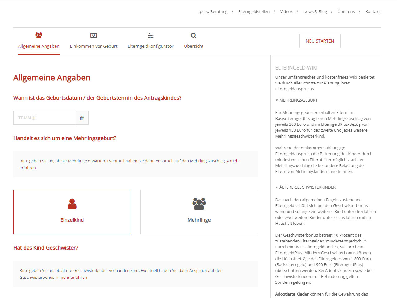 Allgmeine Angaben